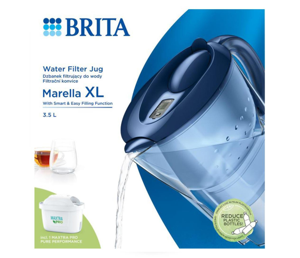 BRITA Marella XL niebieski MAXTRA PRO Pure Performance - 1239753 - zdjęcie 5